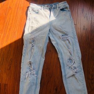 light blue wildfable distressed jeans for kids